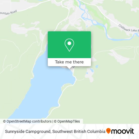 Sunnyside Campground map