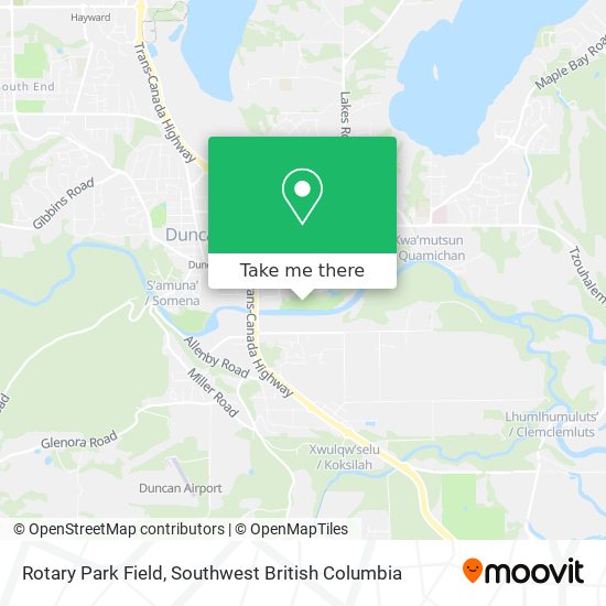 Rotary Park Field map