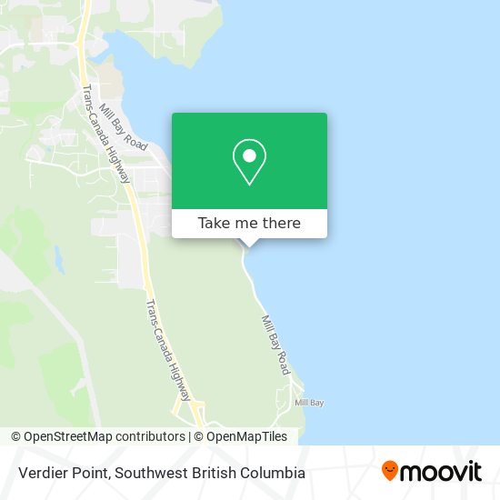 Verdier Point map