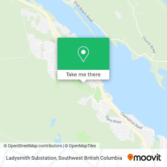 Ladysmith Substation plan