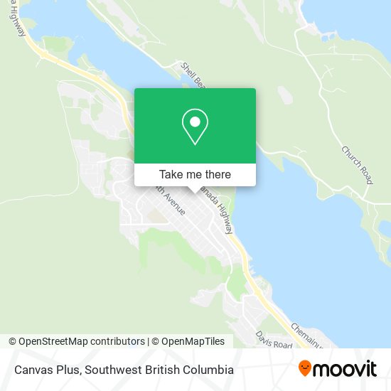 Canvas Plus map