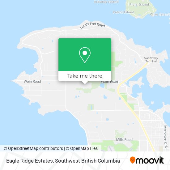 Eagle Ridge Estates map