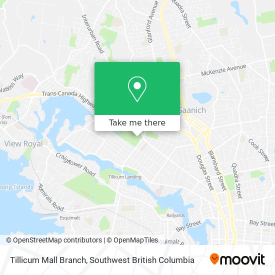 Tillicum Mall Branch plan