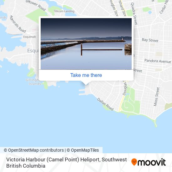 Victoria Harbour (Camel Point) Heliport plan