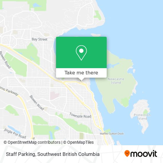 Staff Parking map
