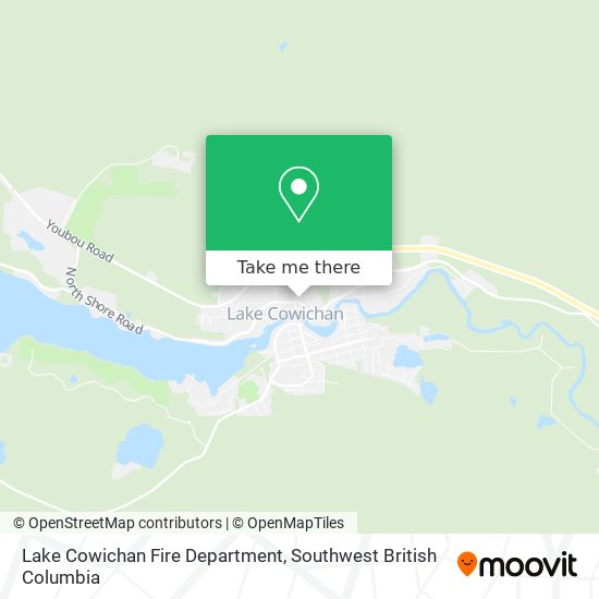 Lake Cowichan Fire Department map