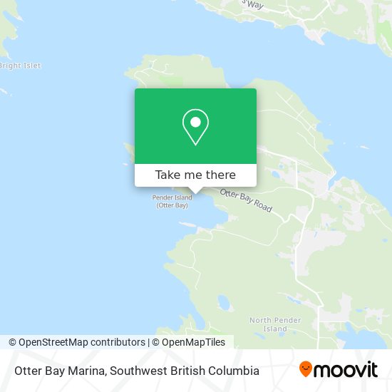Otter Bay Marina map
