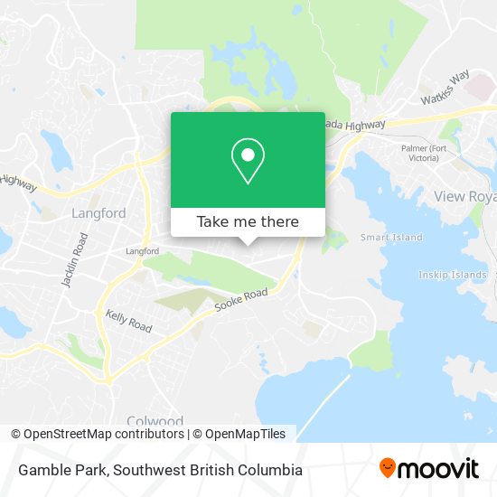 Gamble Park map