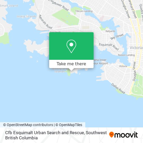 Cfb Esquimalt Urban Search and Rescue map
