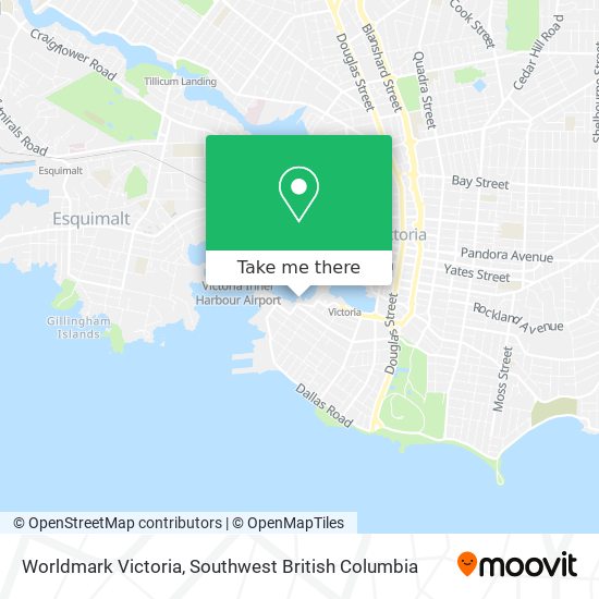 Worldmark Victoria map