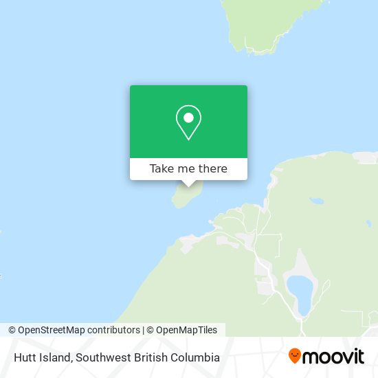 Hutt Island map