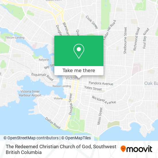 The Redeemed Christian Church of God map