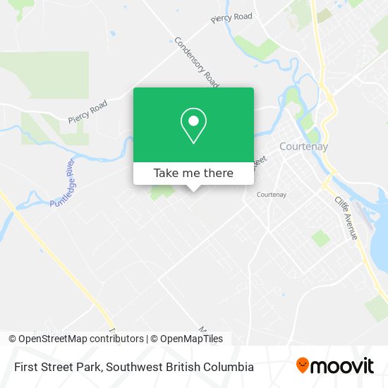 First Street Park map