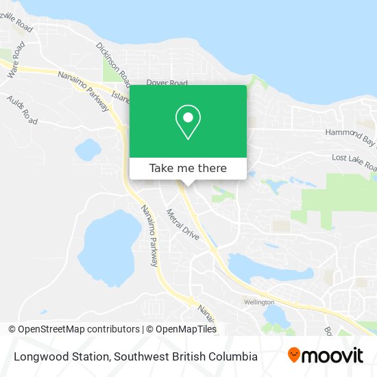 Longwood Station map
