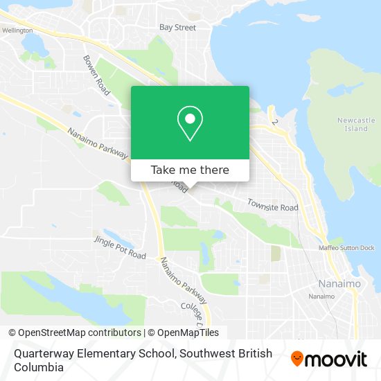 Quarterway Elementary School map