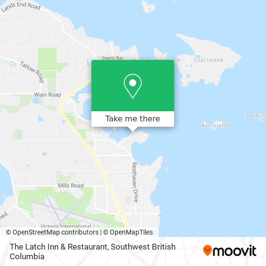 The Latch Inn & Restaurant map