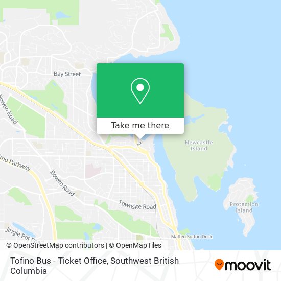 Tofino Bus - Ticket Office map