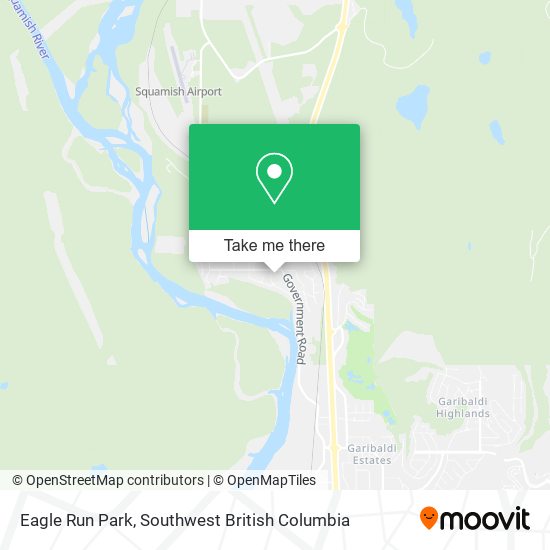 Eagle Run Park map