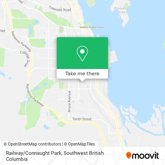 Railway/Connaught Park map
