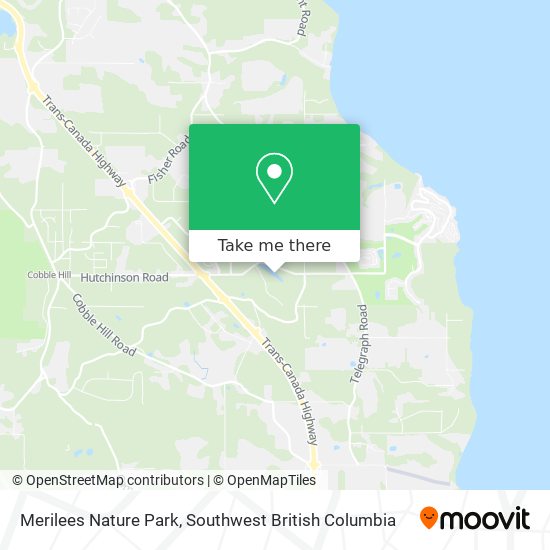 Merilees Nature Park plan