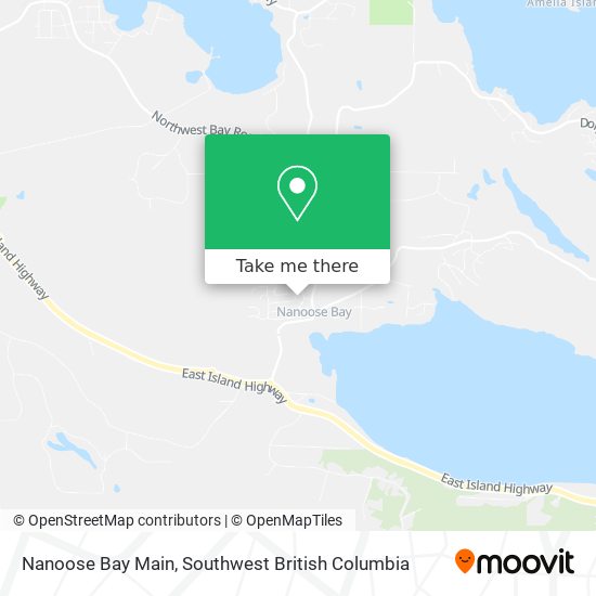 Nanoose Bay Main map