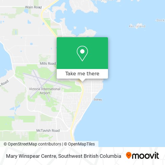 Mary Winspear Centre map