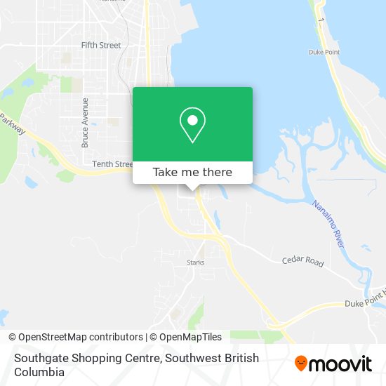 Southgate Shopping Centre map