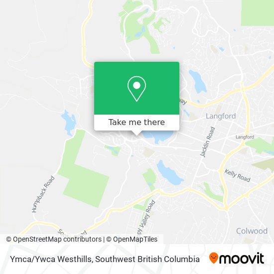 Ymca/Ywca Westhills map