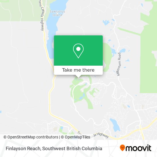 Finlayson Reach map