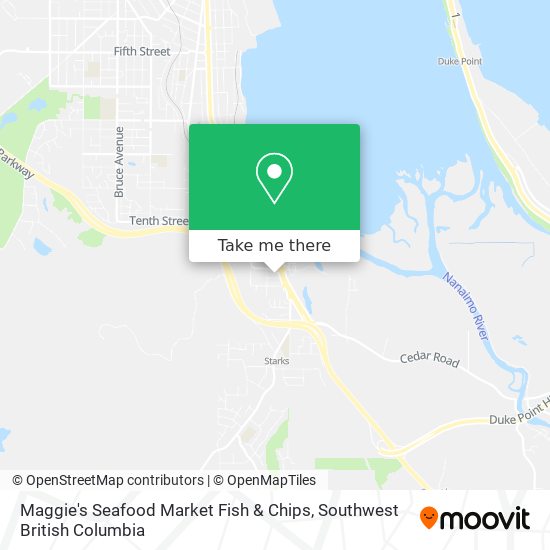 Maggie's Seafood Market Fish & Chips plan