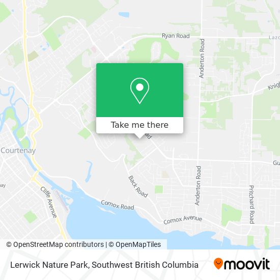 Lerwick Nature Park map