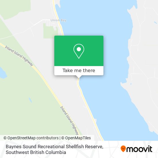 Baynes Sound Recreational Shellfish Reserve plan
