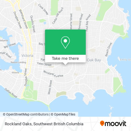 Rockland Oaks map