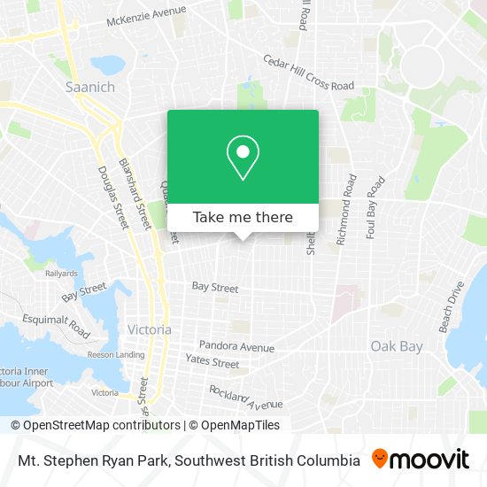 Mt. Stephen Ryan Park plan