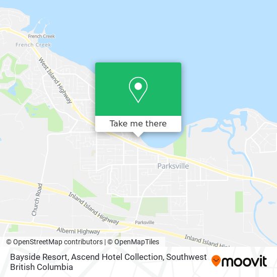 Bayside Resort, Ascend Hotel Collection map