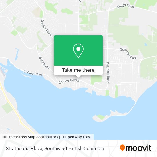 Strathcona Plaza map