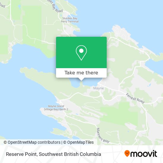 Reserve Point map