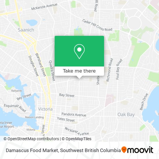 Damascus Food Market plan