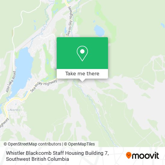 Whistler Blackcomb Staff Housing Building 7 plan