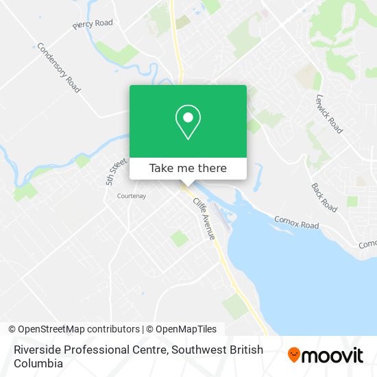 Riverside Professional Centre map