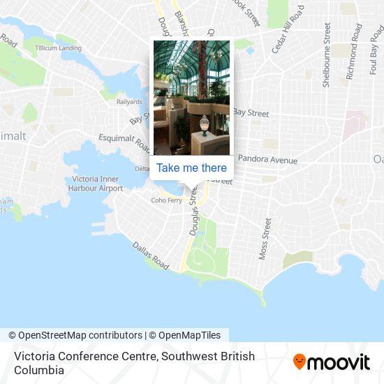 Victoria Conference Centre map