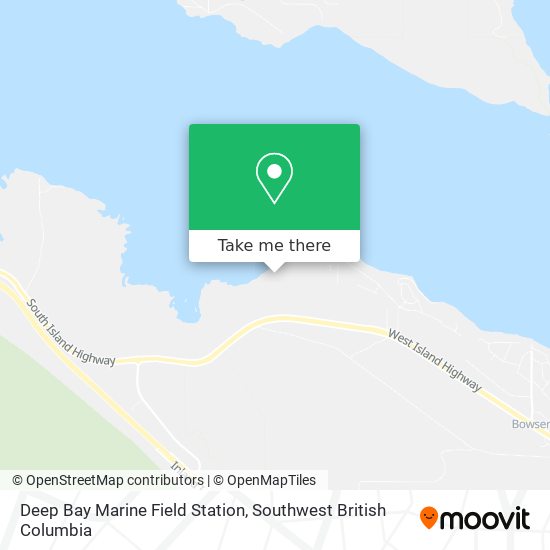 Deep Bay Marine Field Station plan