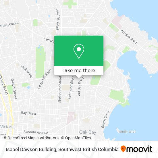 Isabel Dawson Building map