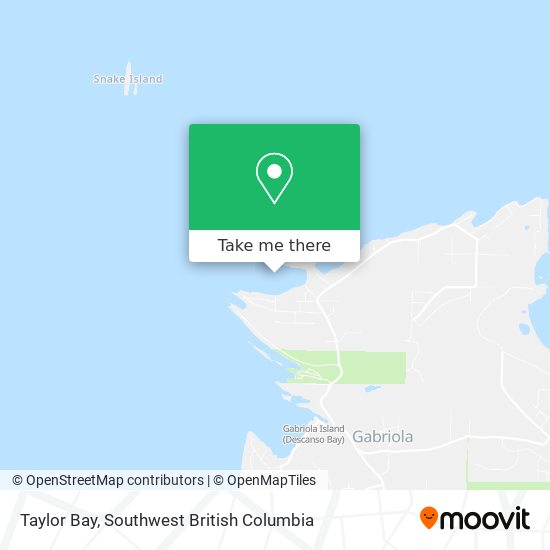 Taylor Bay map