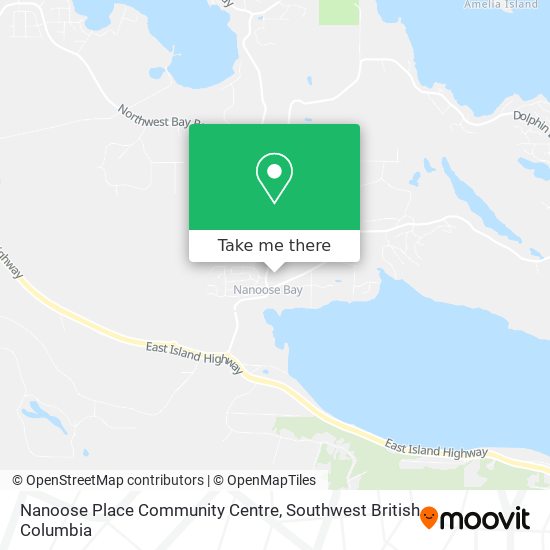 Nanoose Place Community Centre map