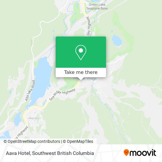 Aava Hotel map