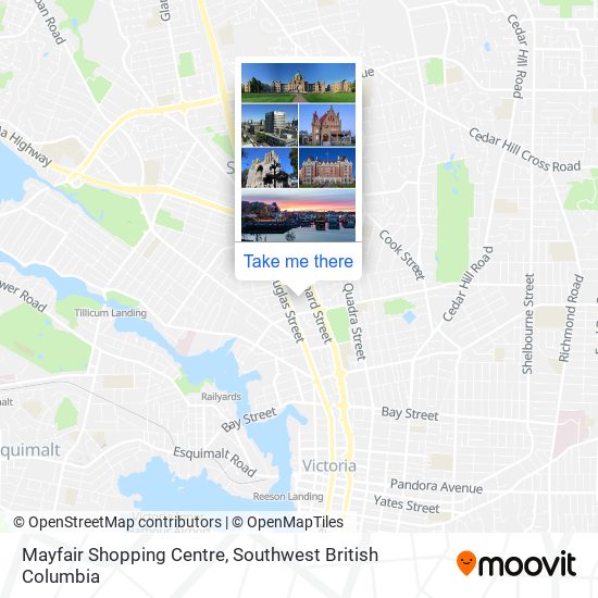 Mayfair Shopping Centre map