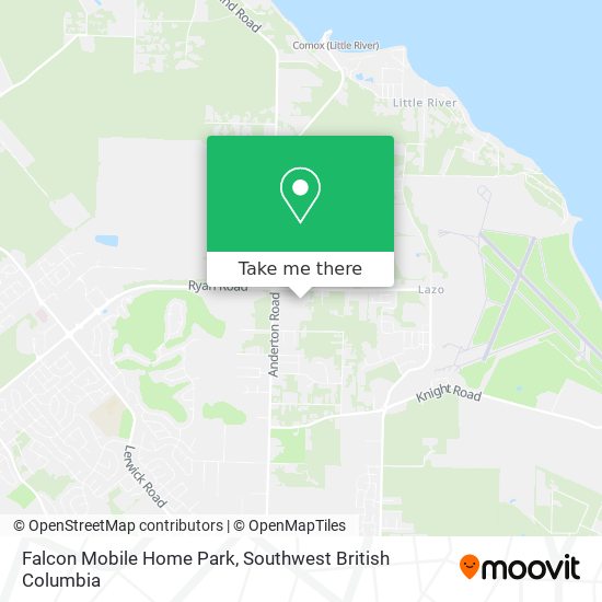 Falcon Mobile Home Park map