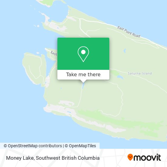 Money Lake map