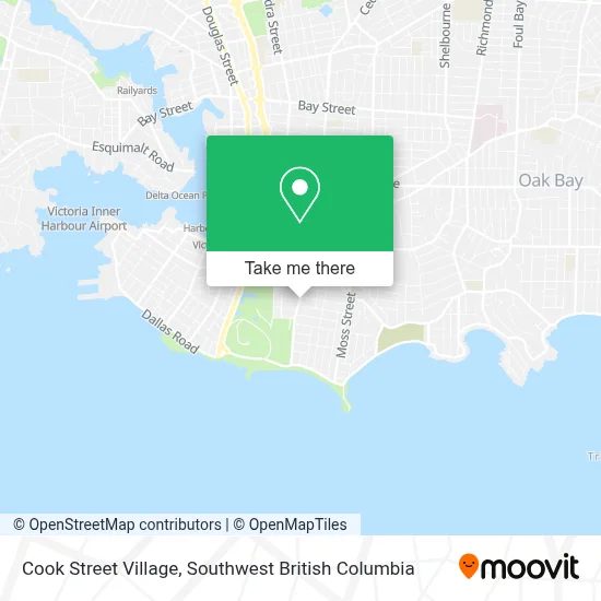 How to Get to Cook Street Village in Victoria by Bus?